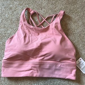 Lululemon Free to Be Wild high neck bra.